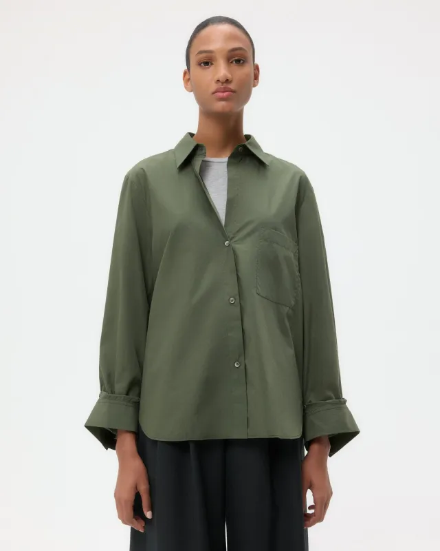 Next Morning Shirt in Superfine Cotton Shirting sold by TWP CLOTHING