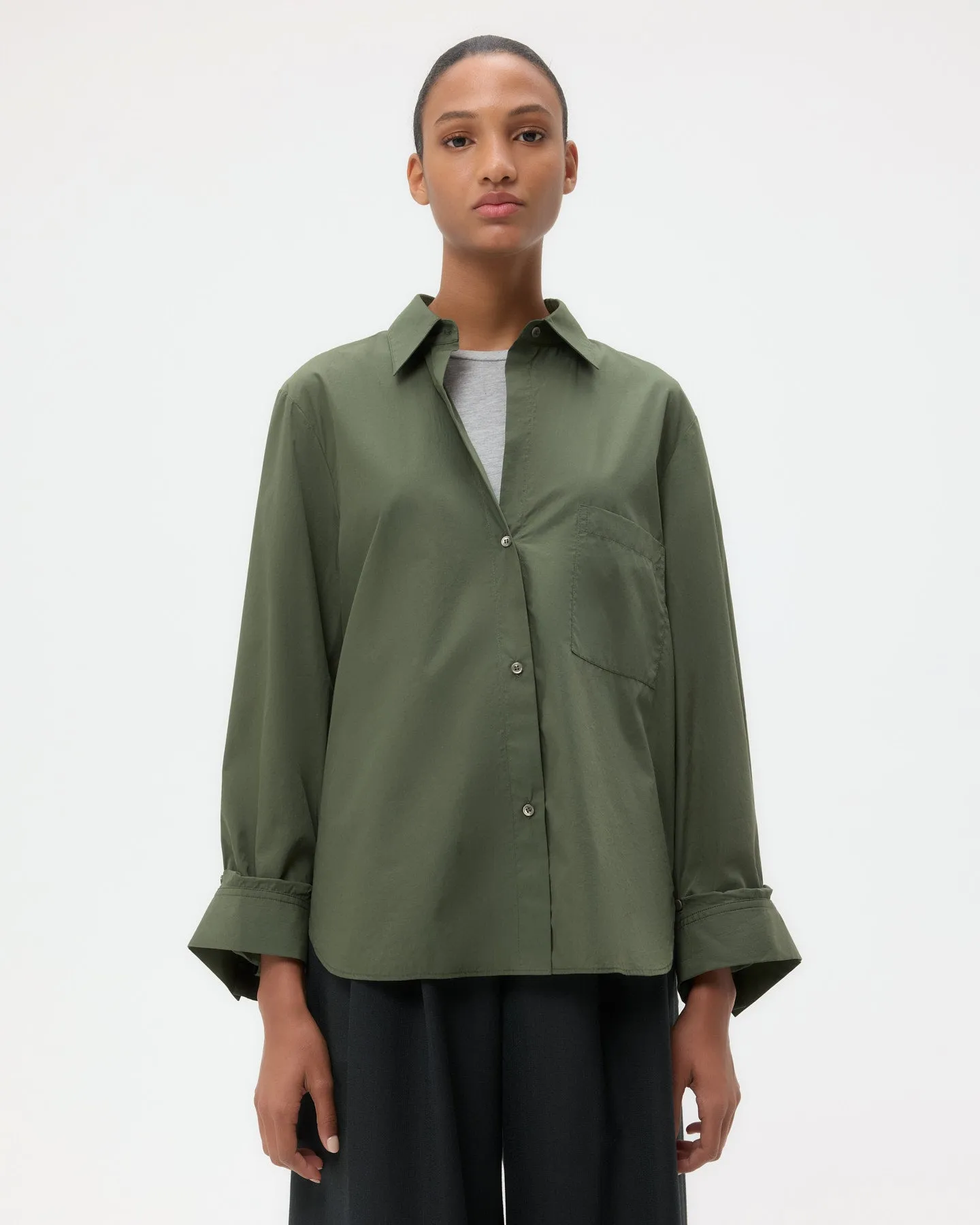 Next Morning Shirt in Superfine Cotton Shirting sold by TWP CLOTHING