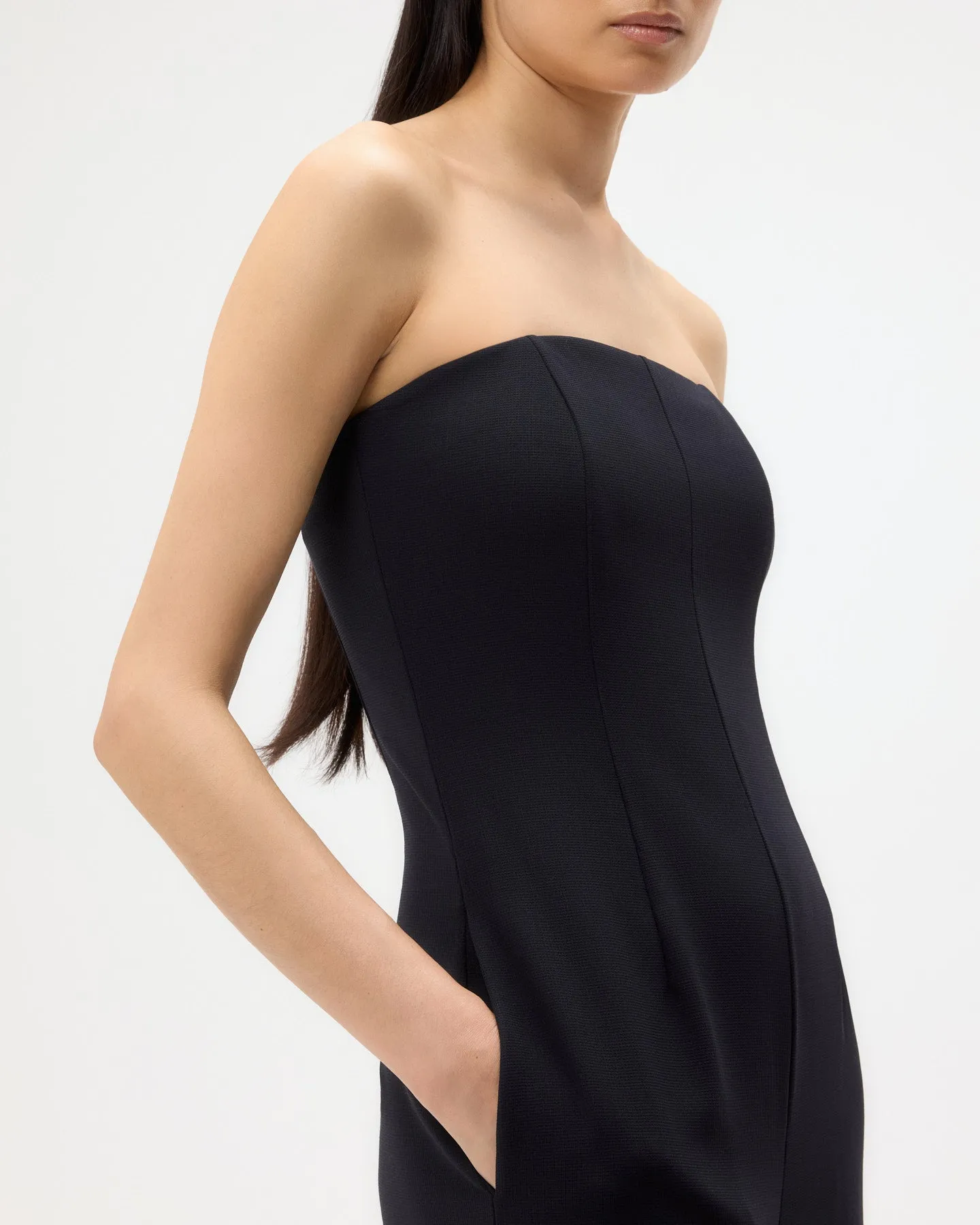 Jade Jumpsuit in Drapey Wool Crepe sold by TWP CLOTHING product image thumbnail 3