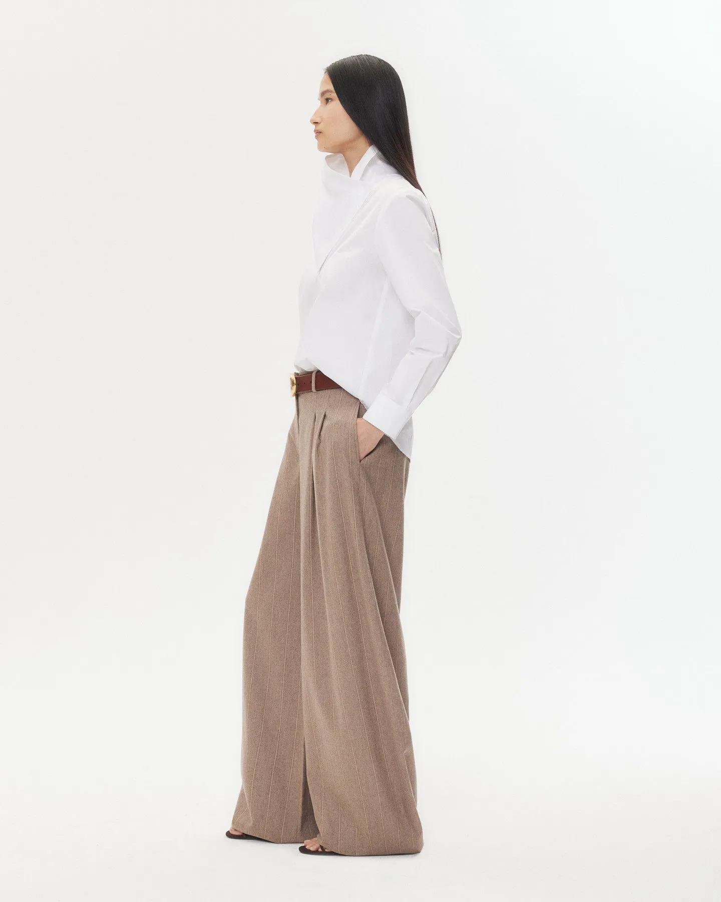 My Maria Top in Super Compact Poplin sold by TWP CLOTHING product image thumbnail 5