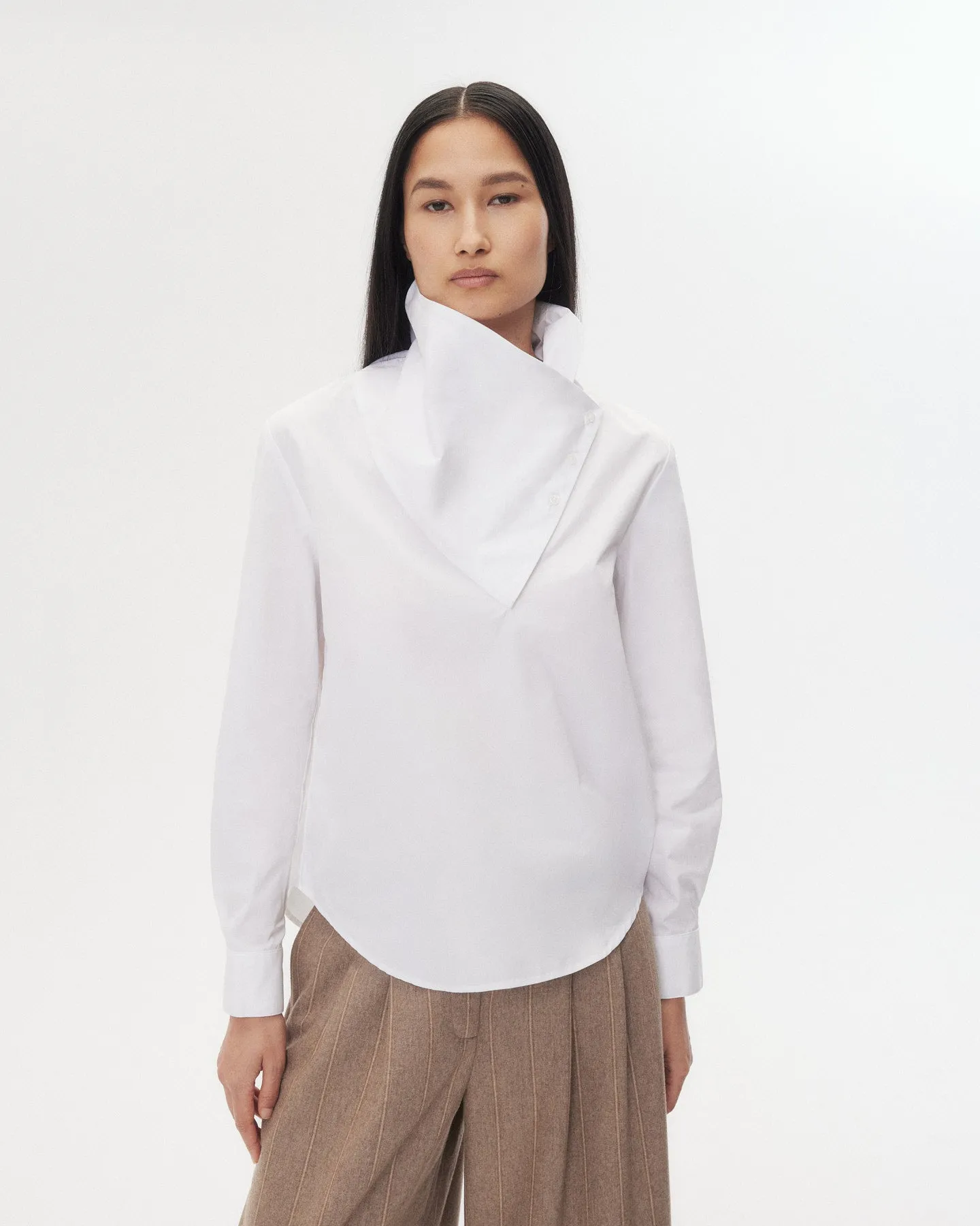 My Maria Top in Super Compact Poplin sold by TWP CLOTHING product image thumbnail 3