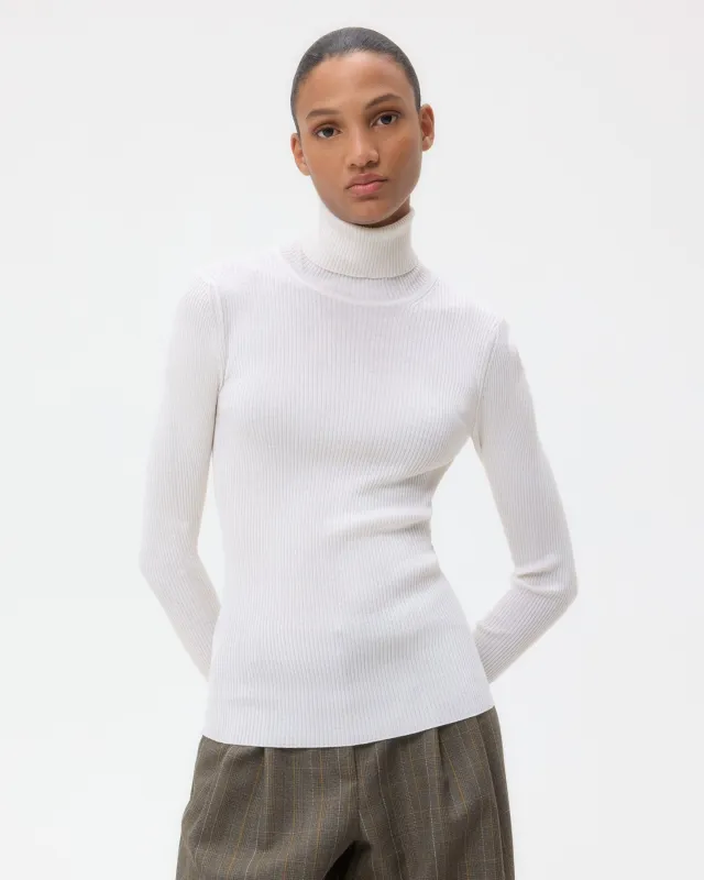 Knit Turtleneck in Merino Wool sold by TWP CLOTHING