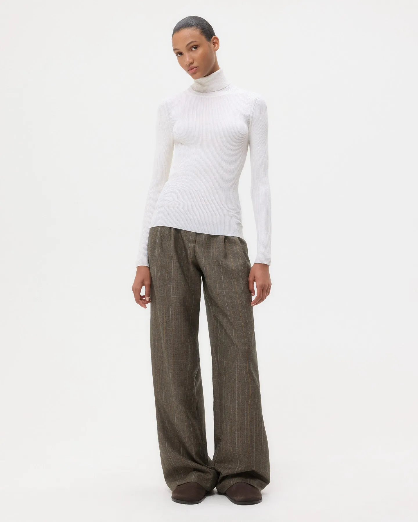 Knit Turtleneck in Merino Wool sold by TWP CLOTHING product image thumbnail 4