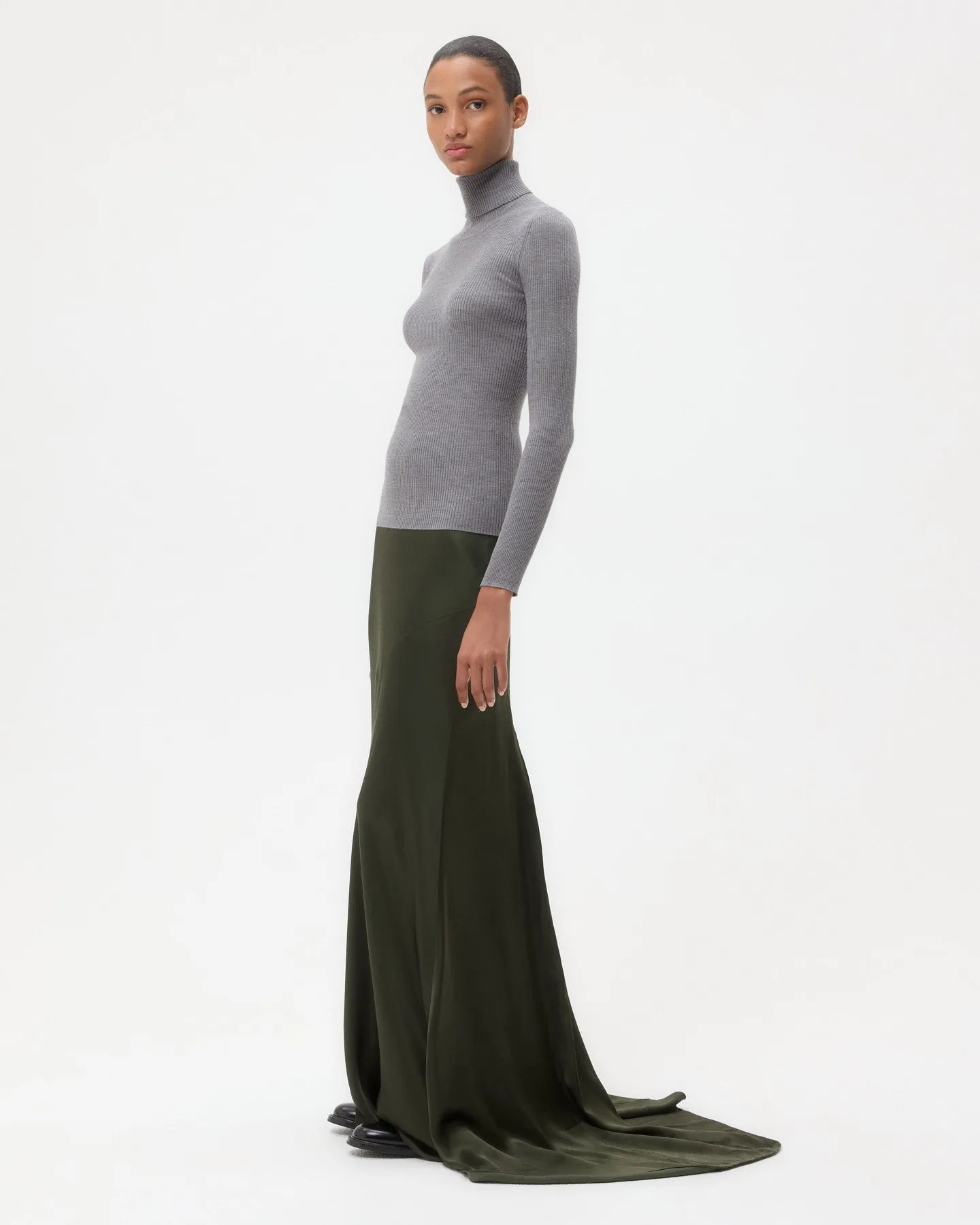 Knit Turtleneck in Merino Wool sold by TWP CLOTHING product image thumbnail 4