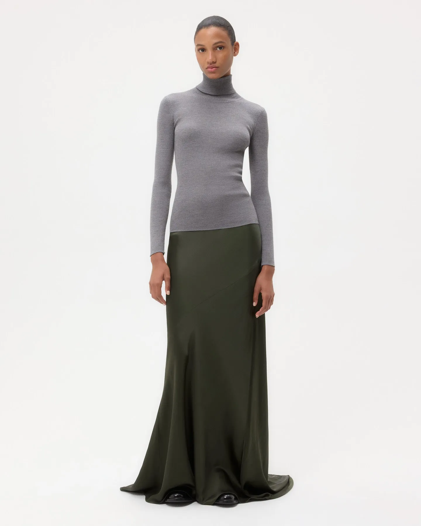 Knit Turtleneck in Merino Wool sold by TWP CLOTHING product image thumbnail 3
