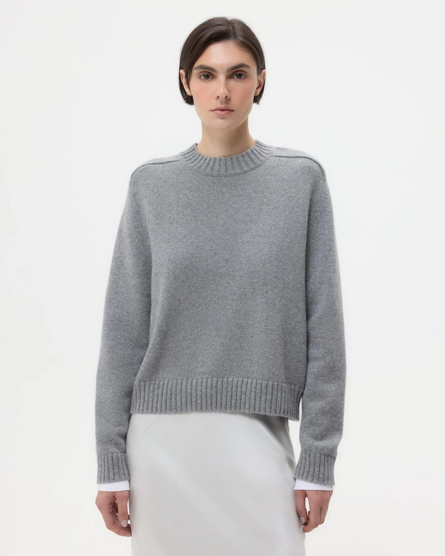 New Jill Crewneck in Cashmere sold by TWP CLOTHING