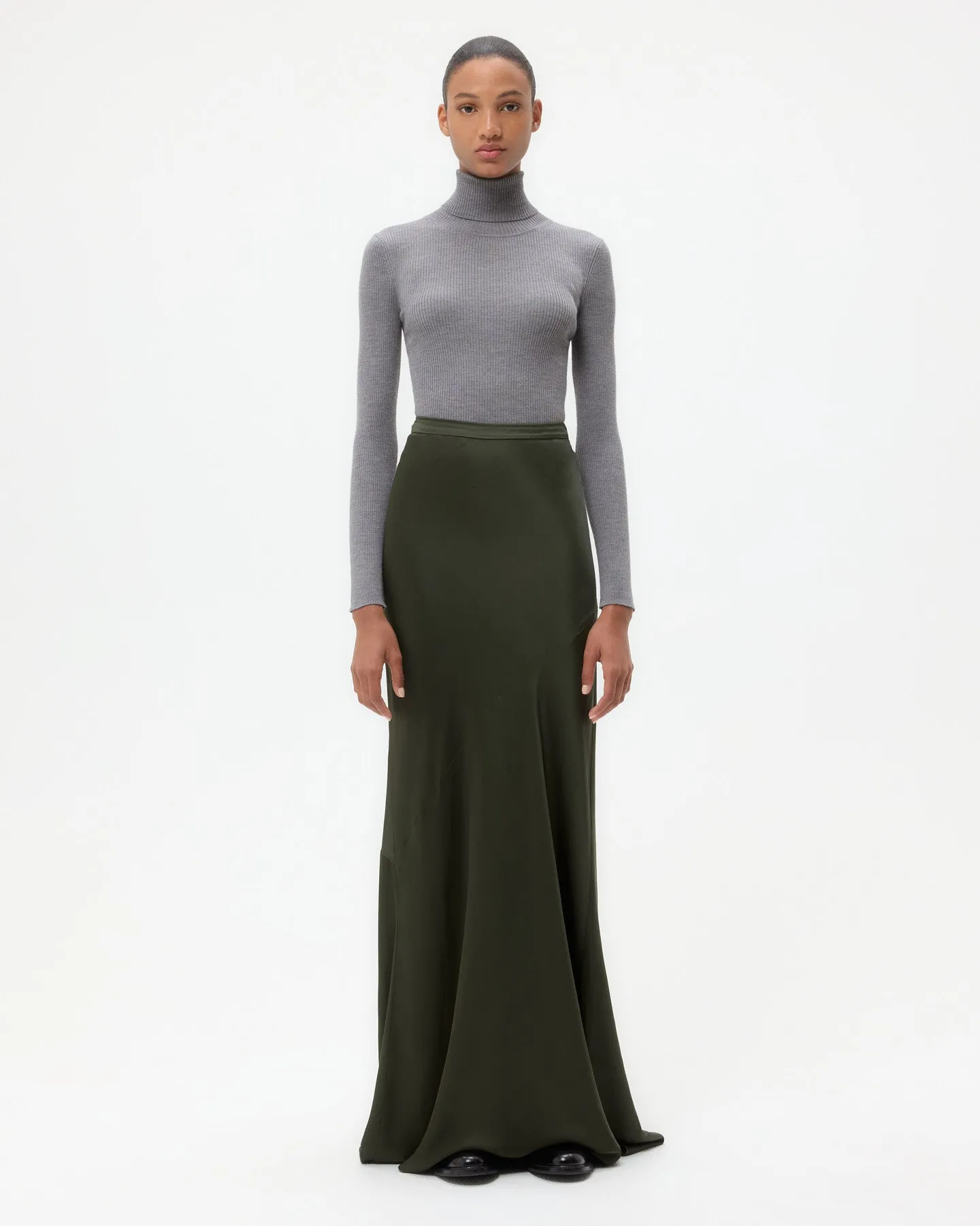 My Endless Love Skirt in Shiny Satin sold by TWP CLOTHING product image thumbnail 4