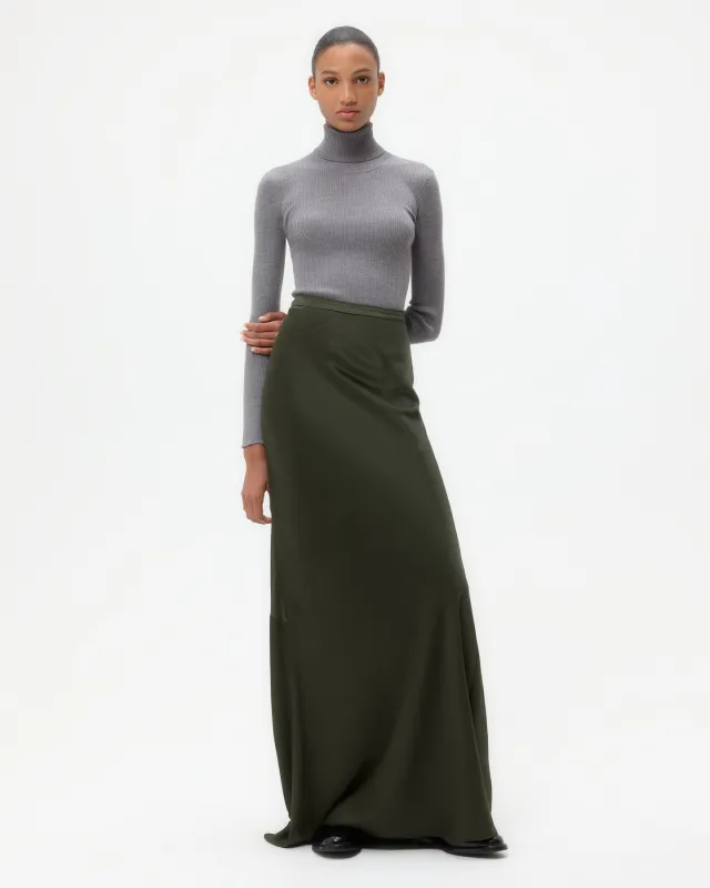 My Endless Love Skirt in Shiny Satin sold by TWP CLOTHING