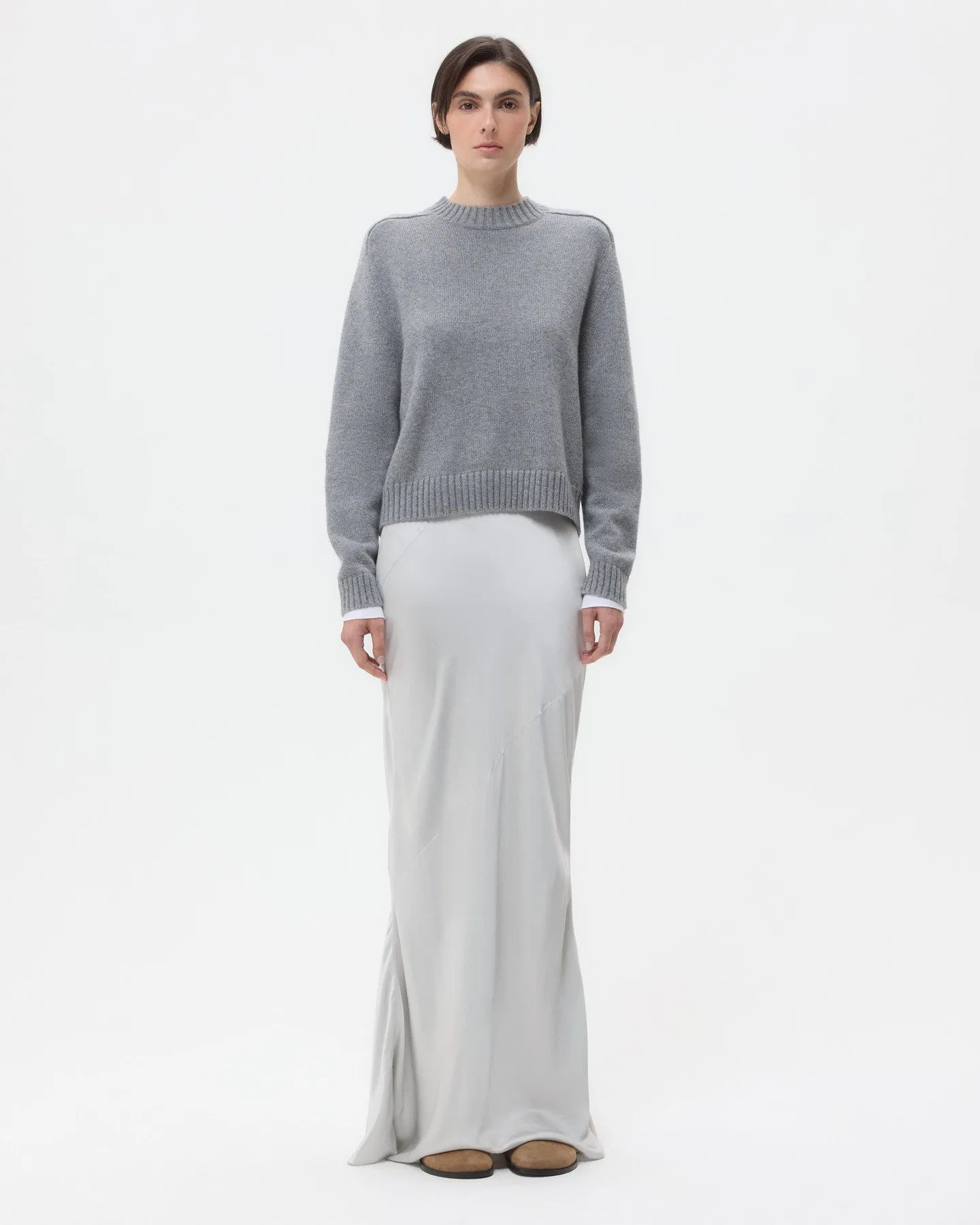 My Endless Love Skirt in Shiny Satin sold by TWP CLOTHING product image thumbnail 3