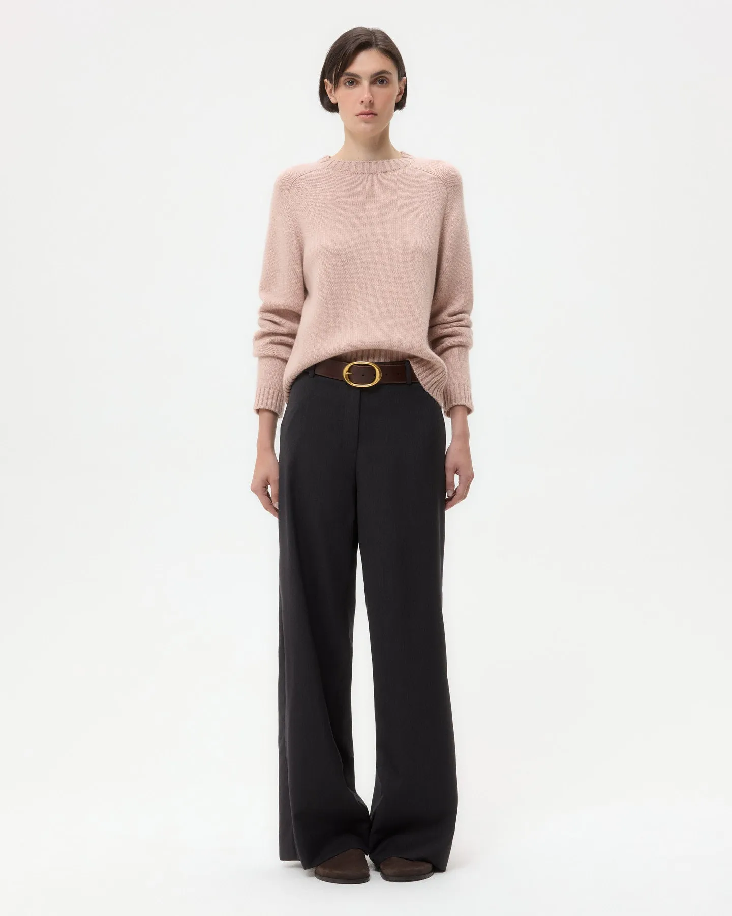 Downing Pant in Micro Herringbone Wool Suiting sold by TWP CLOTHING product image thumbnail 2