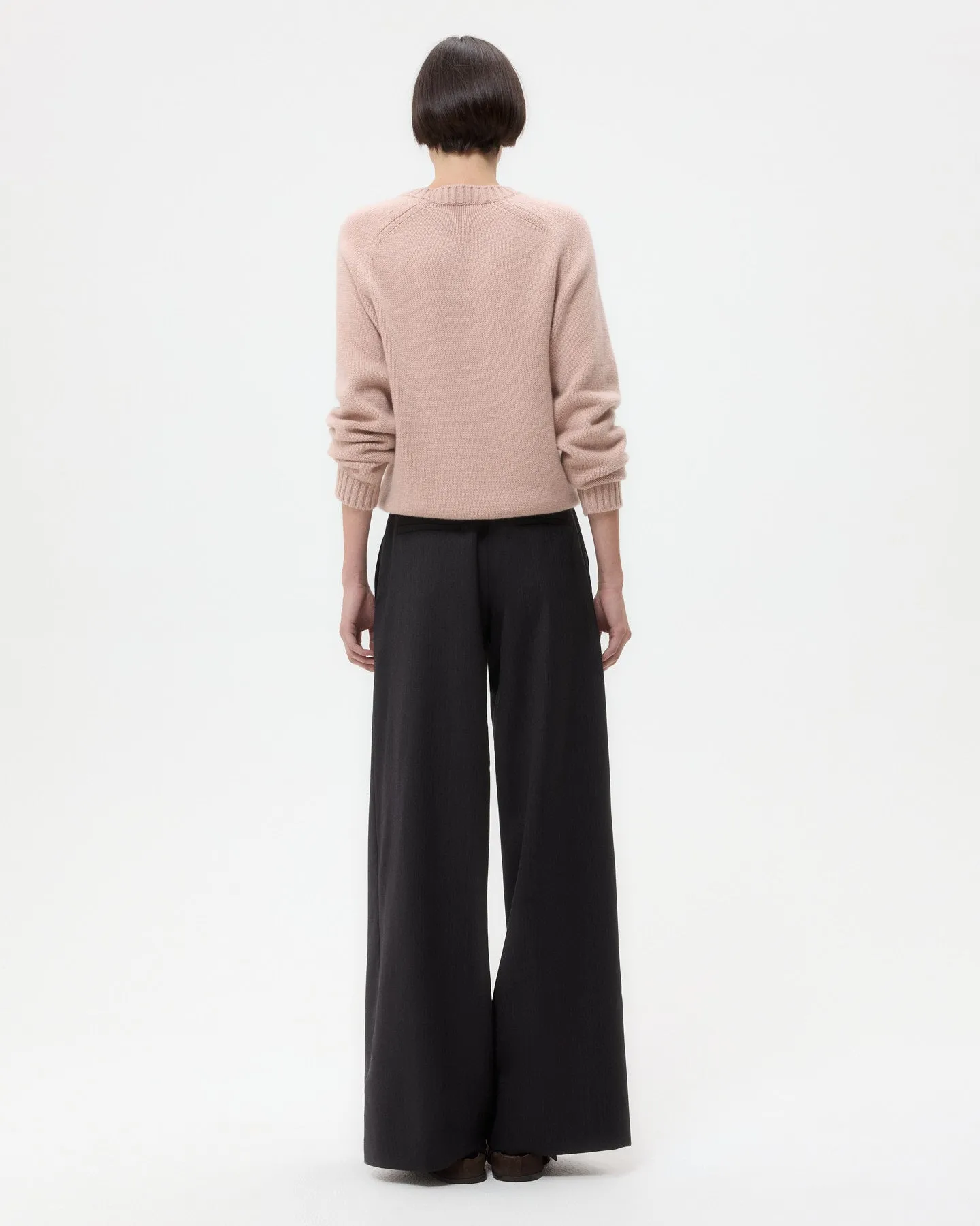 Downing Pant in Micro Herringbone Wool Suiting sold by TWP CLOTHING product image thumbnail 5