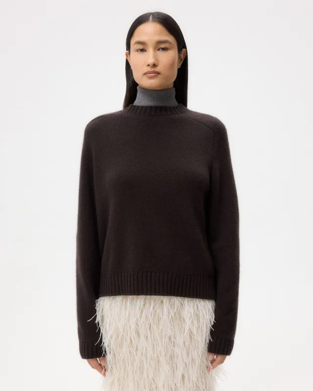 New Jill Crewneck in Cashmere sold by TWP CLOTHING