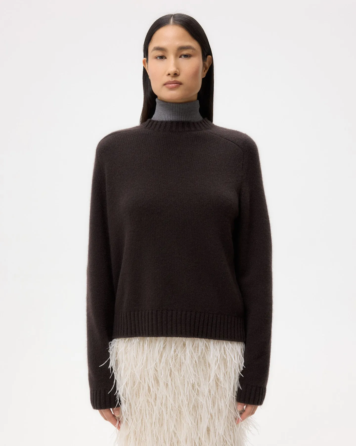 New Jill Crewneck in Cashmere sold by TWP CLOTHING