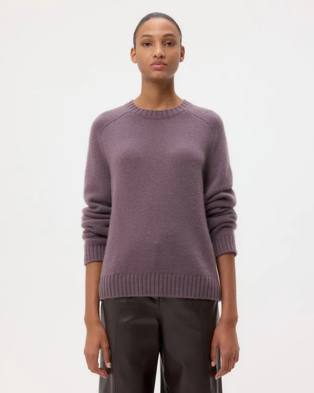 New Jill Crewneck in Cashmere sold by TWP CLOTHING