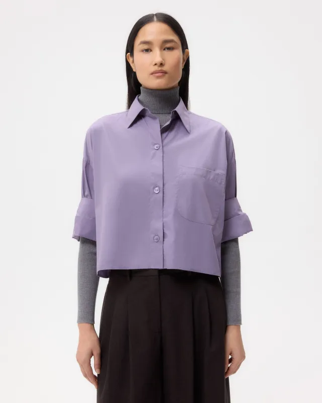 Next Ex Shirt in Super Compact Poplin sold by TWP CLOTHING