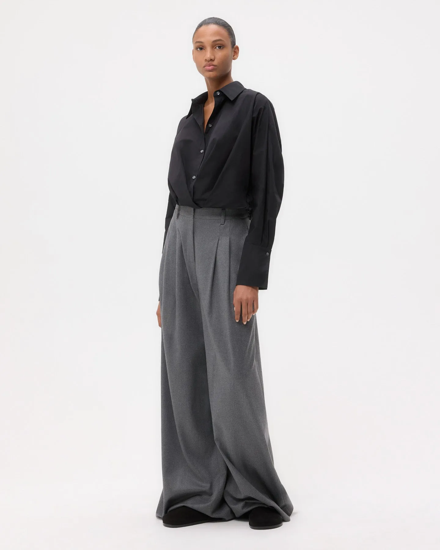 Taken Top in Super Compact Poplin sold by TWP CLOTHING product image thumbnail 3