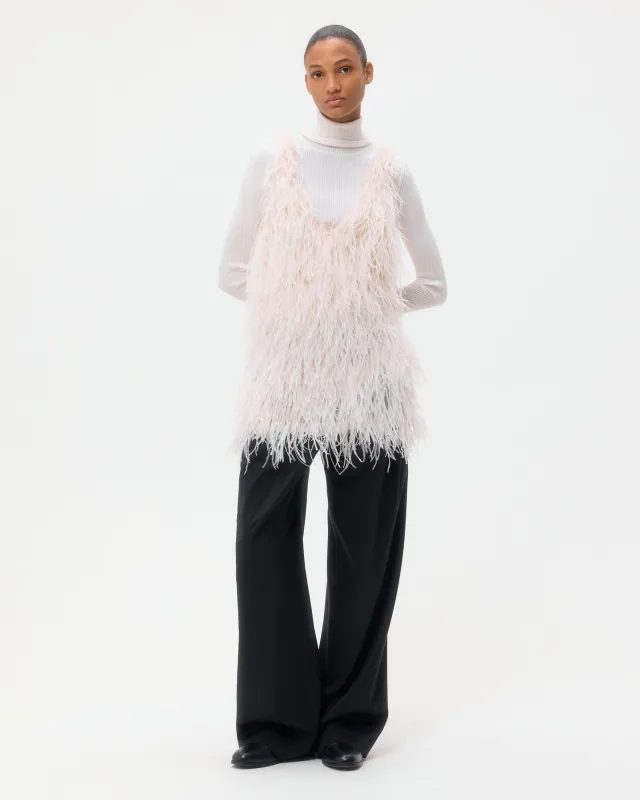 Mini Dress in Feathers sold by TWP CLOTHING
