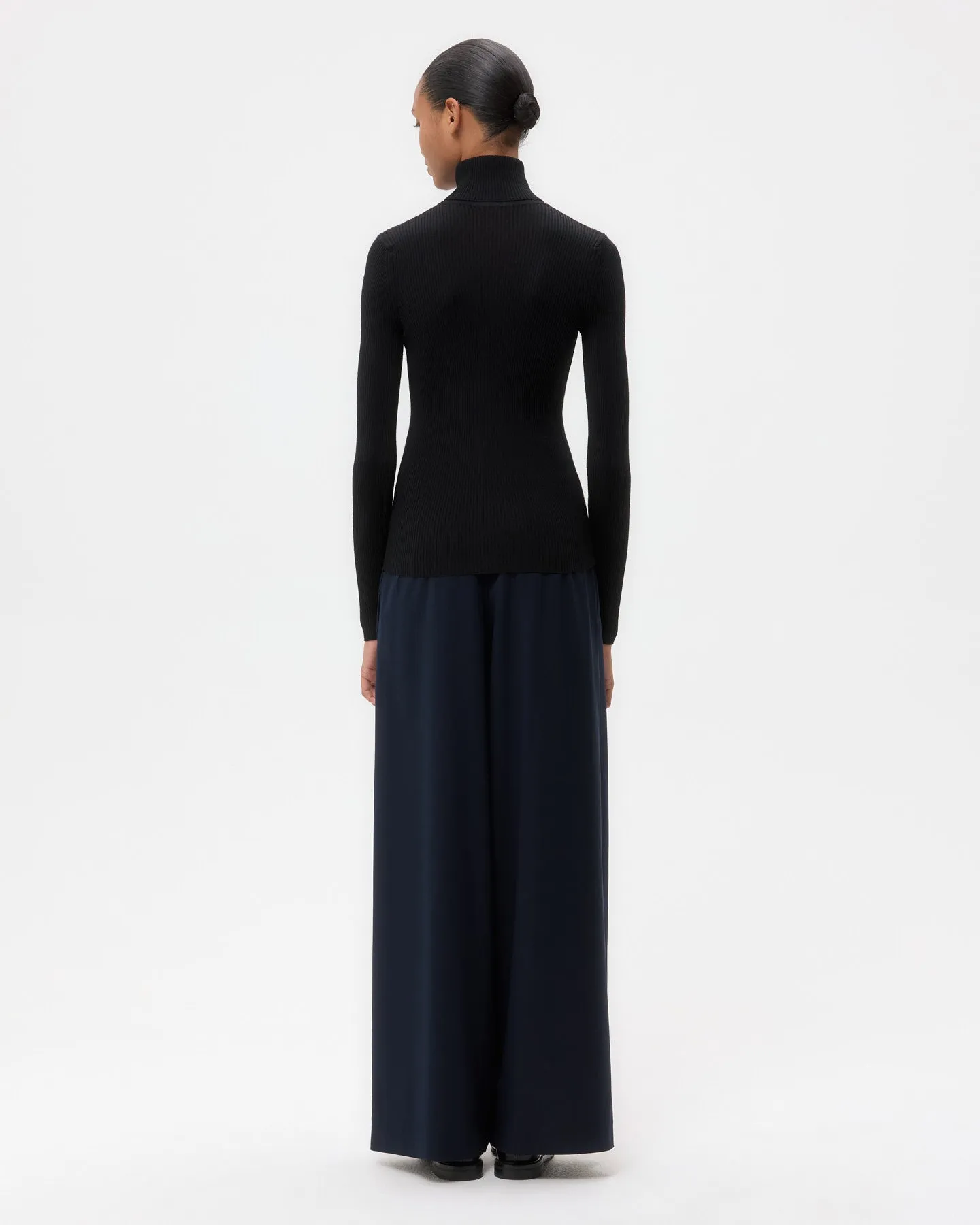 Knit Turtleneck in Merino Wool sold by TWP CLOTHING product image thumbnail 5