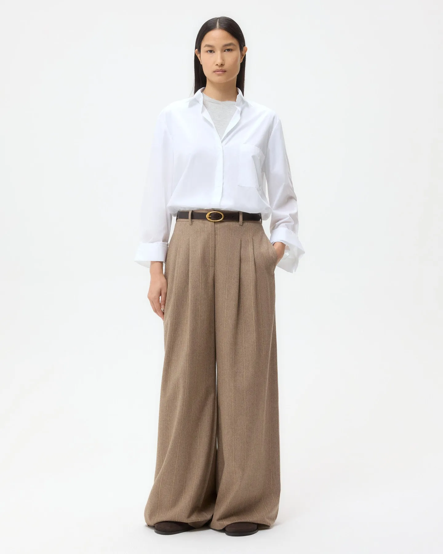 Next Morning Shirt in Cotton Poplin sold by TWP CLOTHING product image thumbnail 3