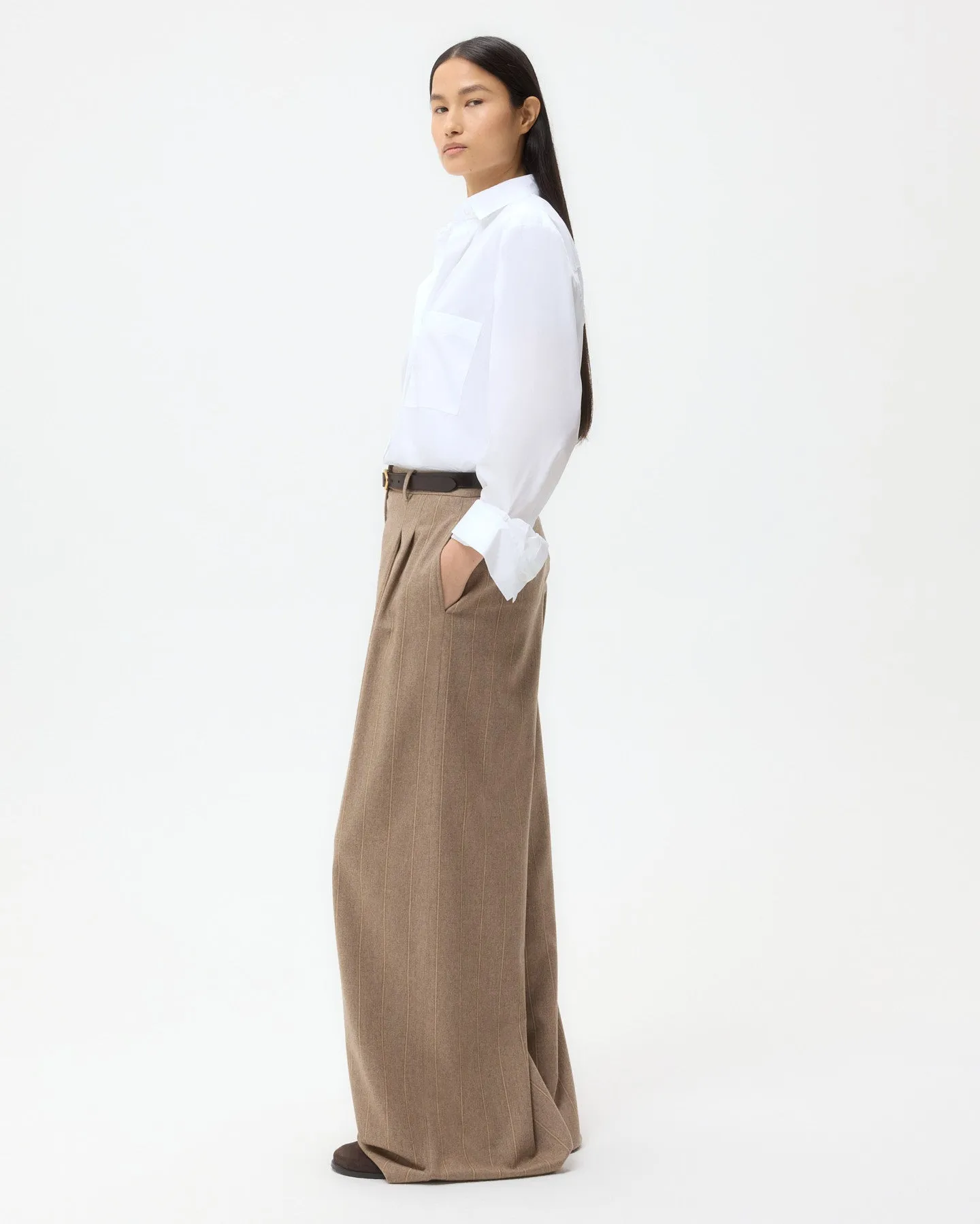 Next Morning Shirt in Cotton Poplin sold by TWP CLOTHING product image thumbnail 4