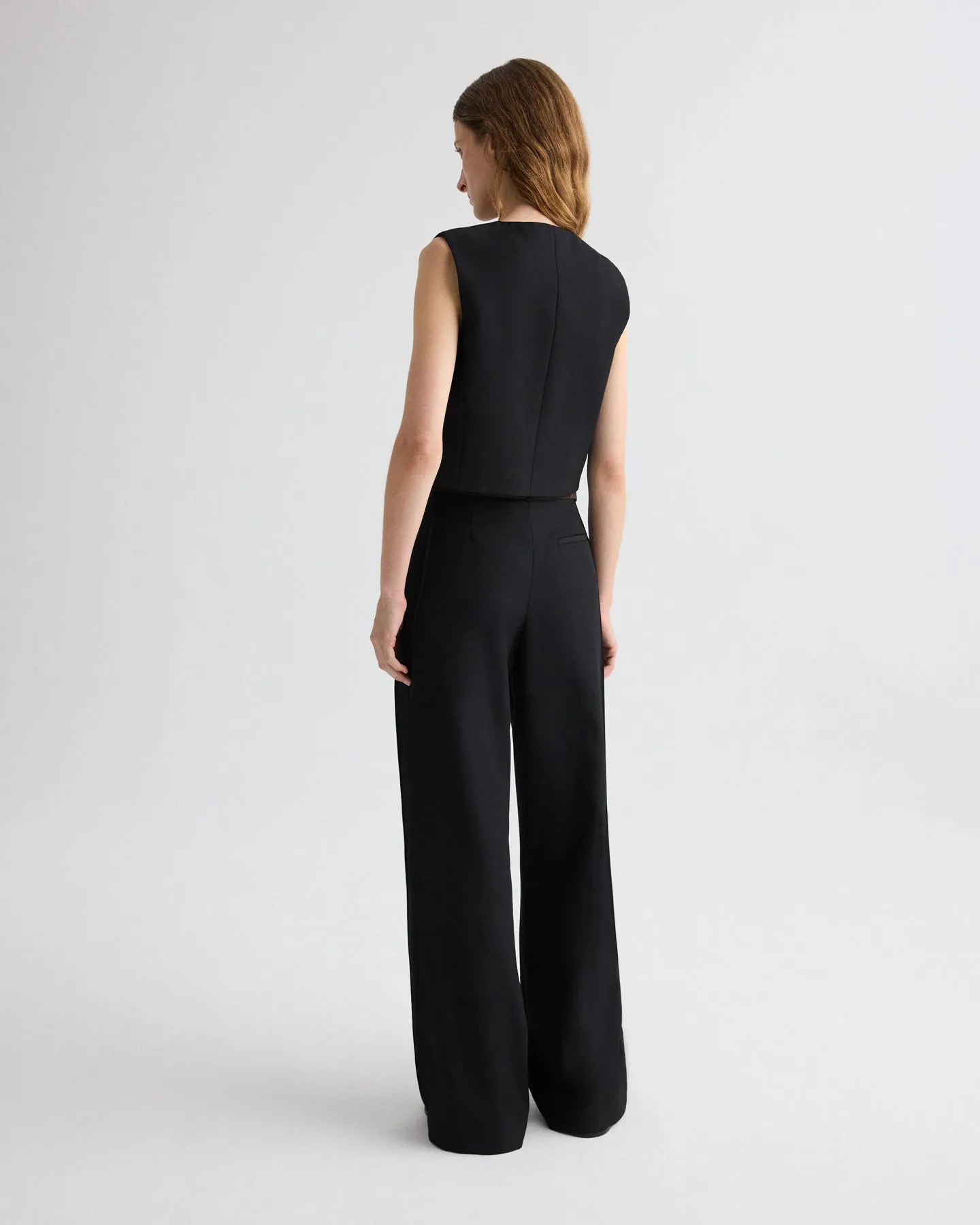 Perry Vest in Compact Tux Suiting sold by TWP CLOTHING product image thumbnail 5