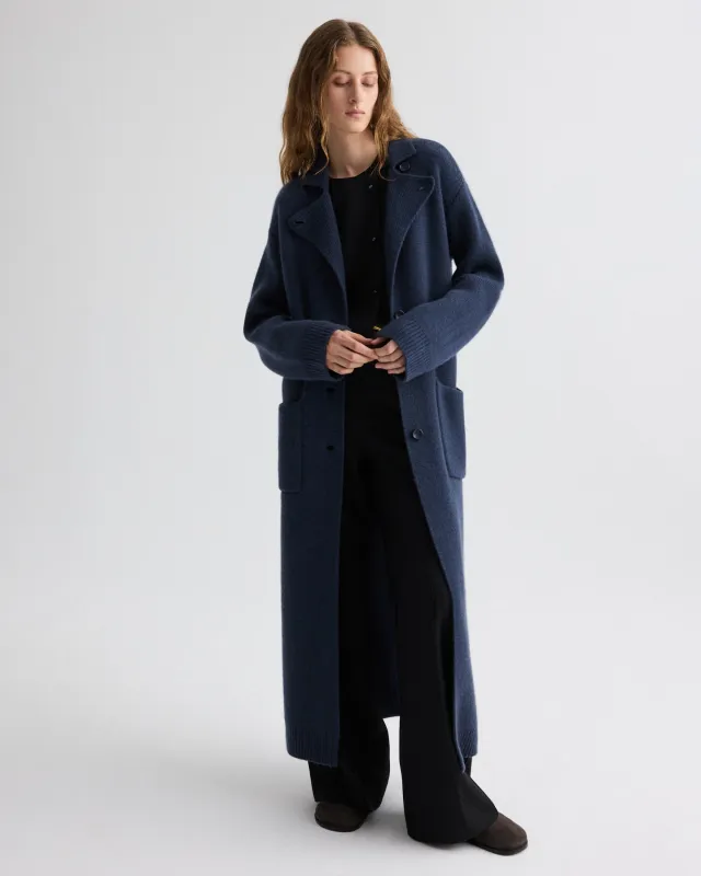 Sunday Morning Cardigan Coat in Italian Cashmere sold by TWP CLOTHING