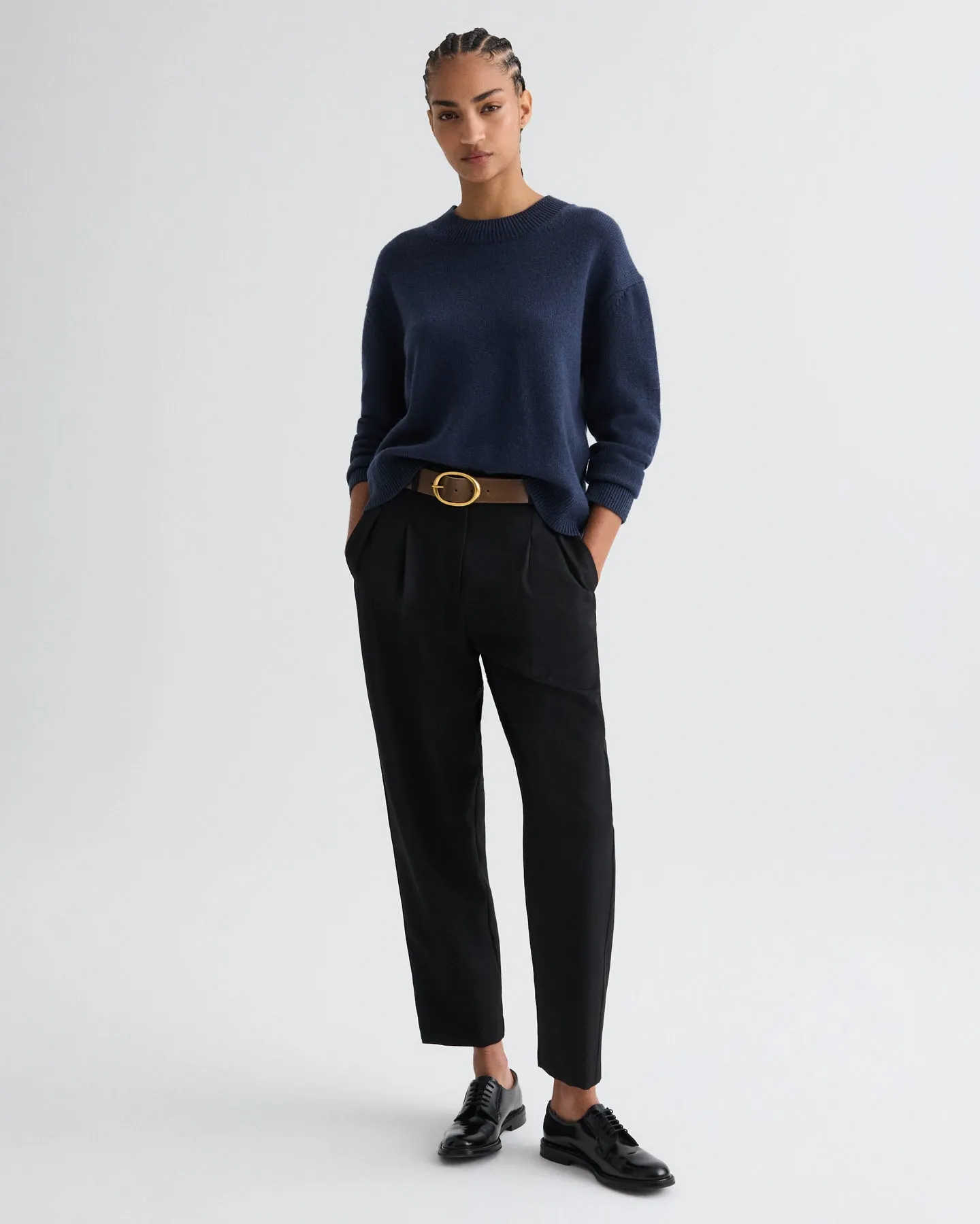 Boy Crewneck Sweater in Italian Cashmere sold by TWP CLOTHING product image thumbnail 4