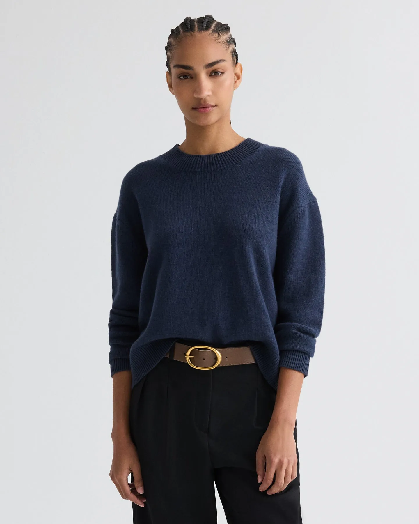 Boy Crewneck Sweater in Italian Cashmere sold by TWP CLOTHING product image thumbnail 2