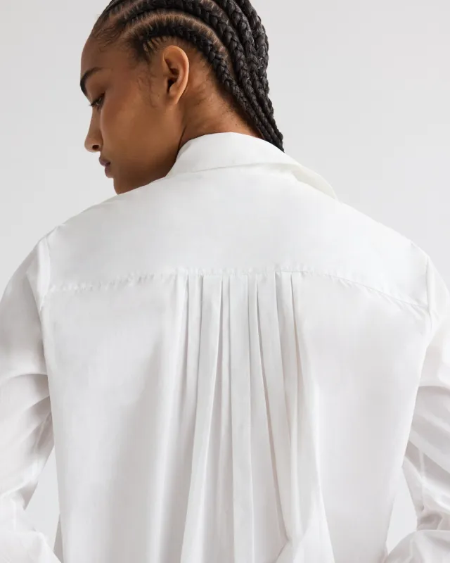 Possetti Top in Superfine Cotton Shirting sold by TWP CLOTHING