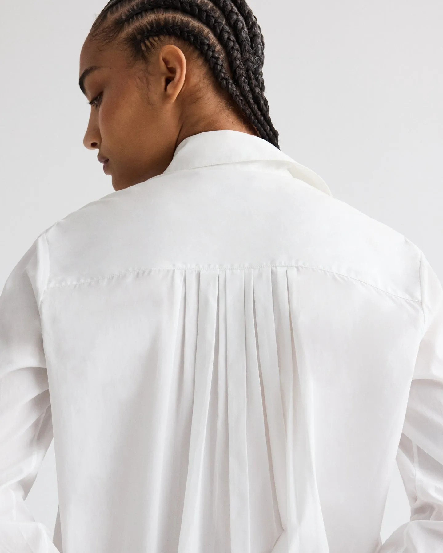 Possetti Top in Superfine Cotton Shirting sold by TWP CLOTHING