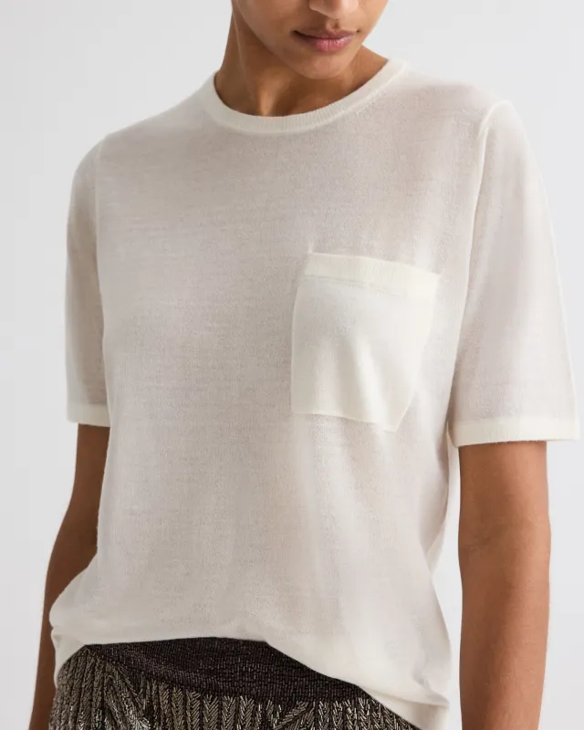 True Crewneck in Superfine Cashmere made by TWP CLOTHING