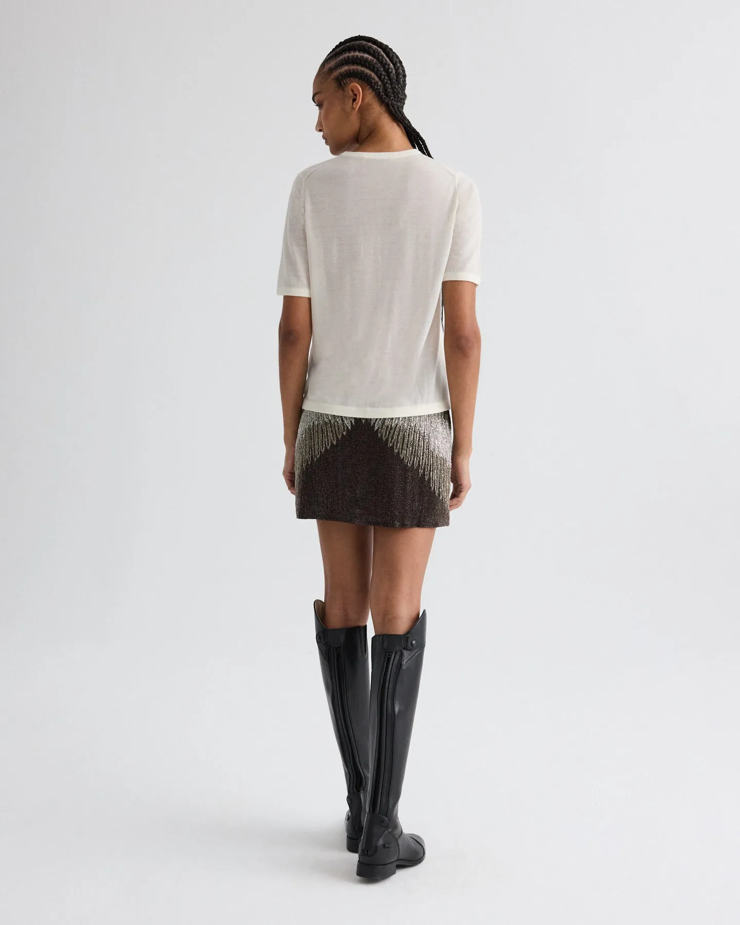 True Crewneck in Superfine Cashmere sold by TWP CLOTHING product image thumbnail 5