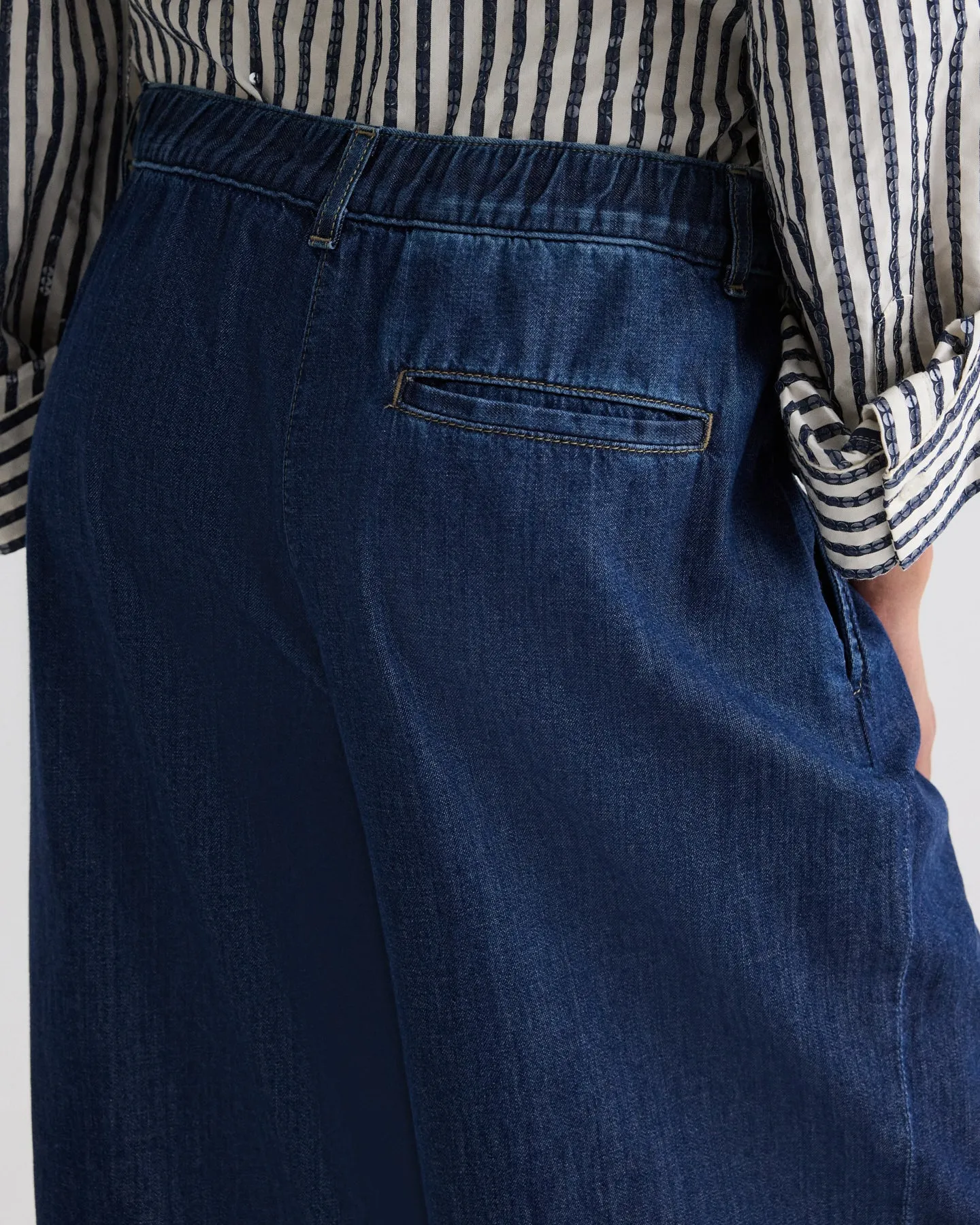 Hudson St. Pant in Denim sold by TWP CLOTHING product image thumbnail 5