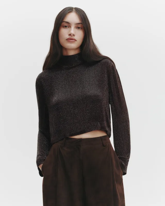 Reversible Topper in Bugle Beads sold by TWP CLOTHING