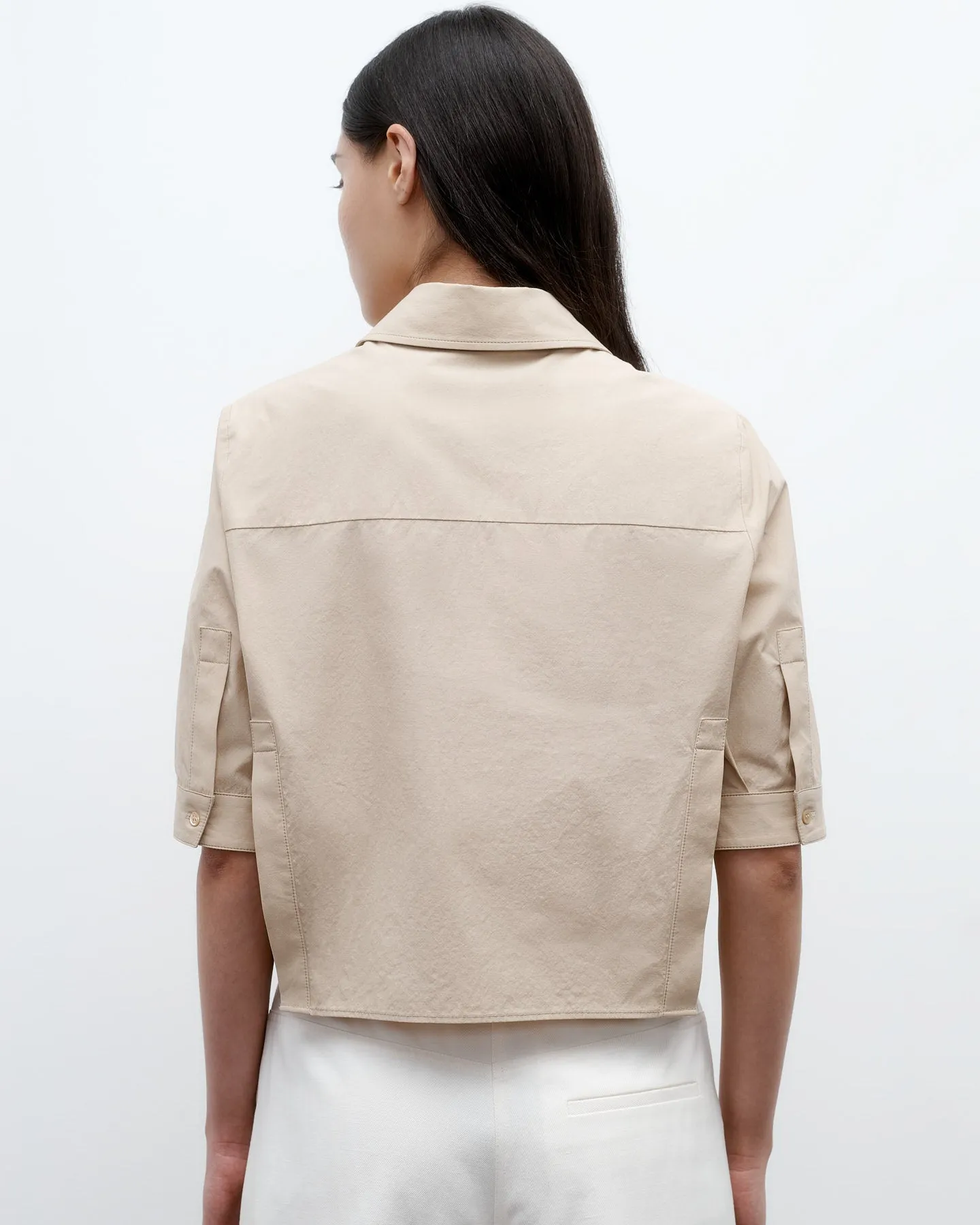 Short Lived Shirt in Vintage Washed Poplin sold by TWP CLOTHING product image thumbnail 5