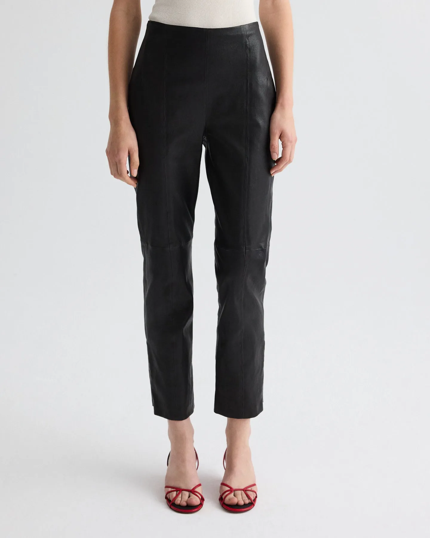 Logan Pant in Stretch Leather sold by TWP CLOTHING product image thumbnail 5