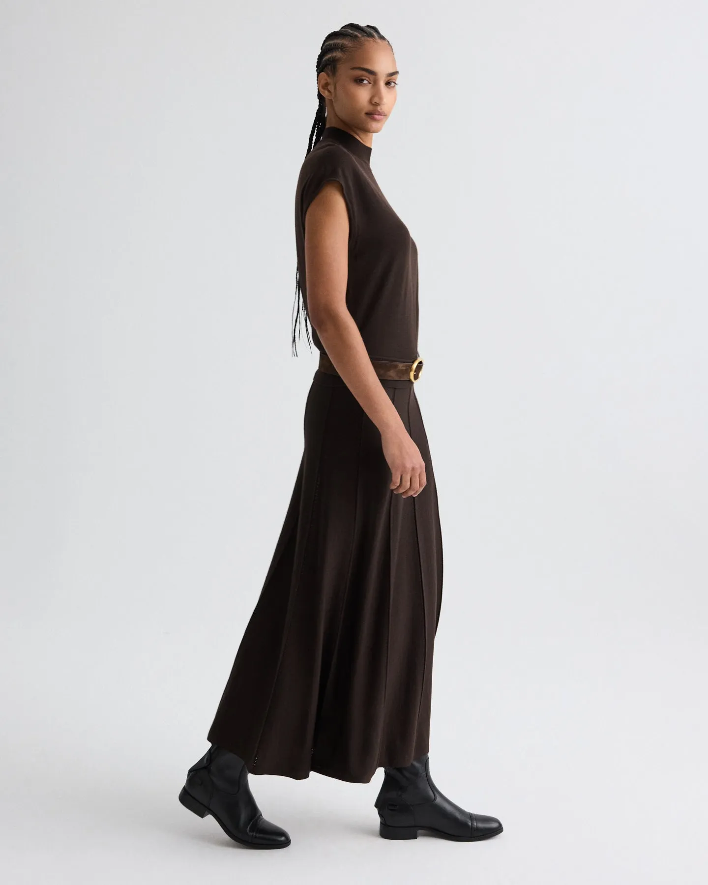 Willow Skirt in Merino Wool sold by TWP CLOTHING product image thumbnail 3