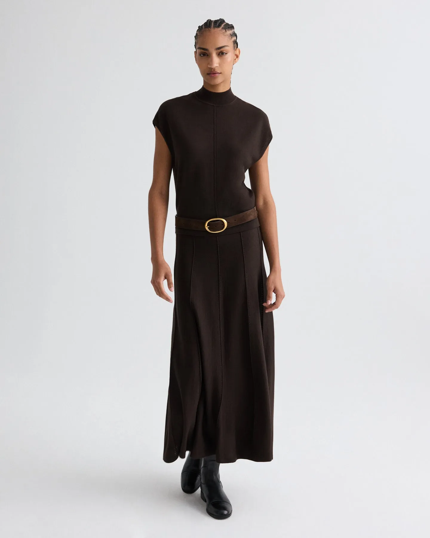 Willow Skirt in Merino Wool sold by TWP CLOTHING