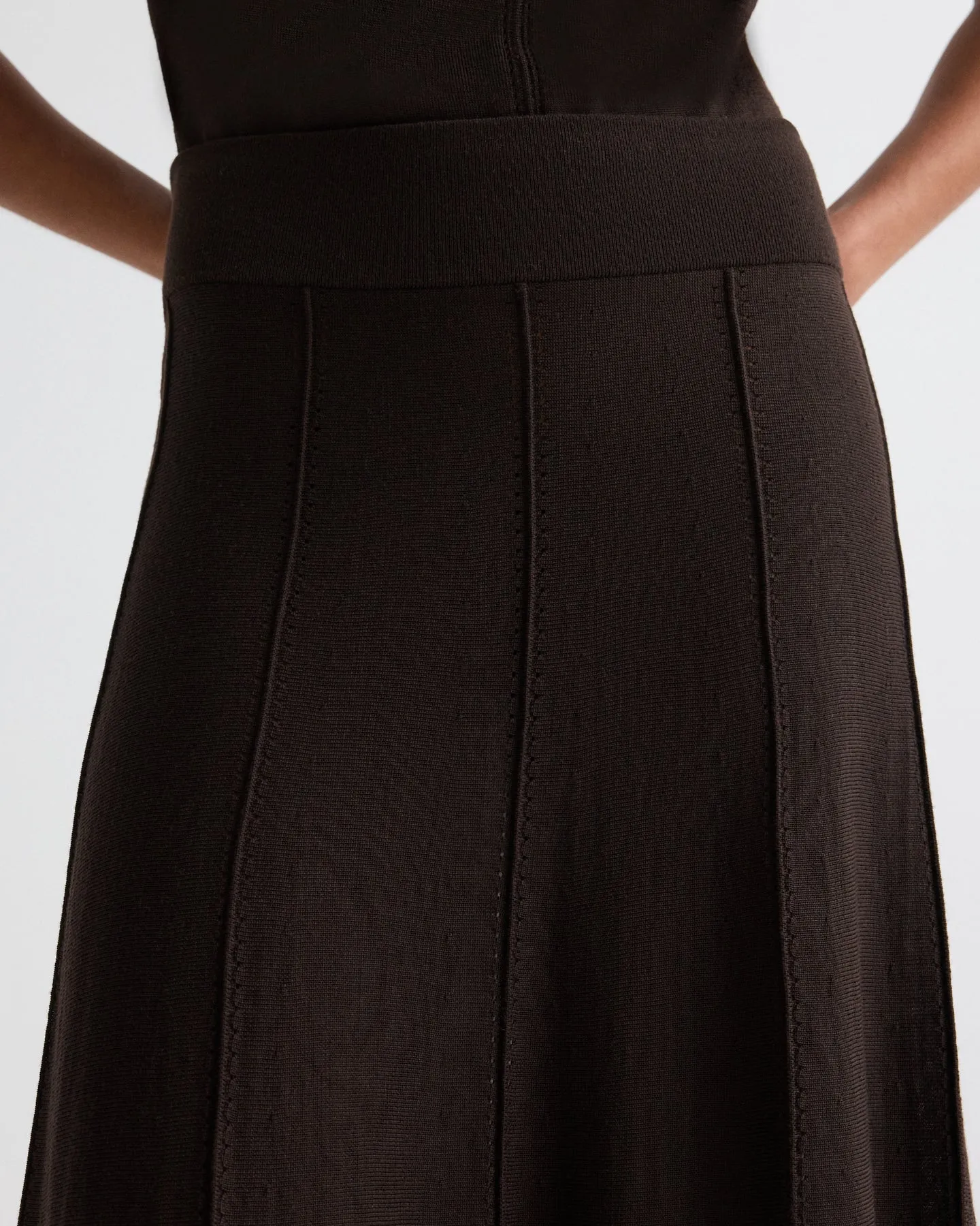 Willow Skirt in Merino Wool sold by TWP CLOTHING product image thumbnail 4