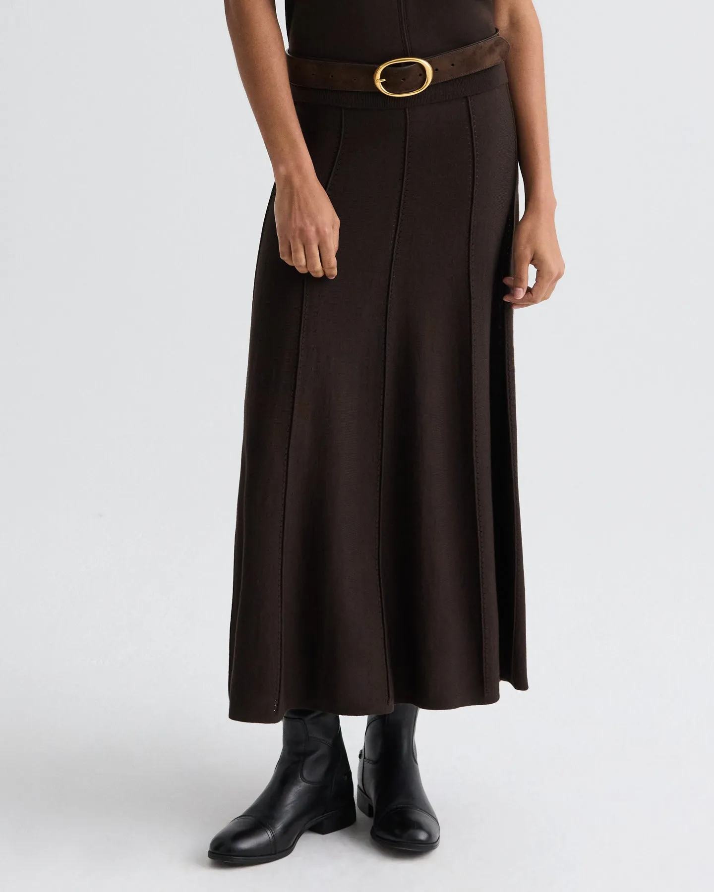 Willow Skirt in Merino Wool sold by TWP CLOTHING product image thumbnail 2