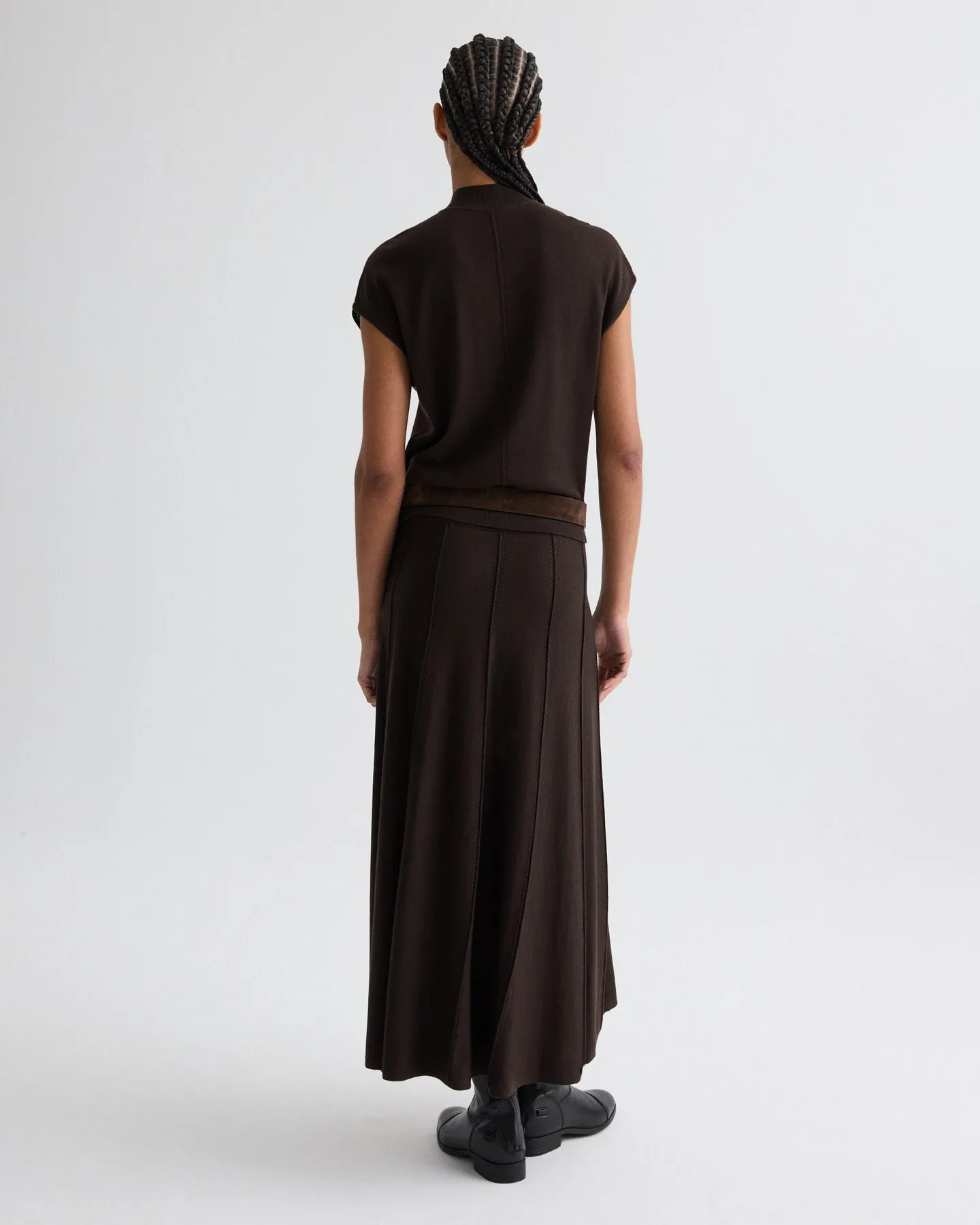 Willow Skirt in Merino Wool sold by TWP CLOTHING product image thumbnail 5