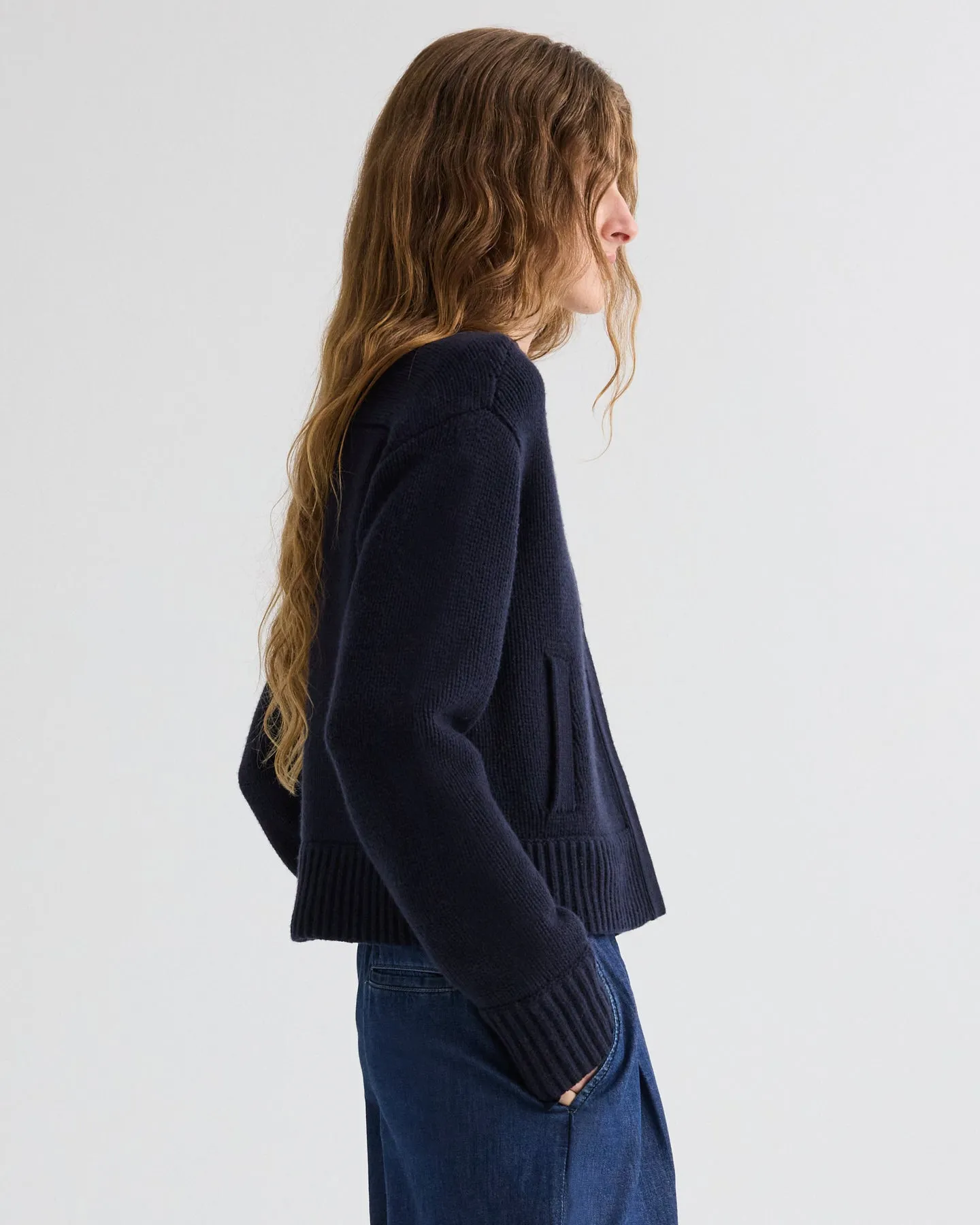 Connor Cardigan in Cashmere sold by TWP CLOTHING product image thumbnail 4