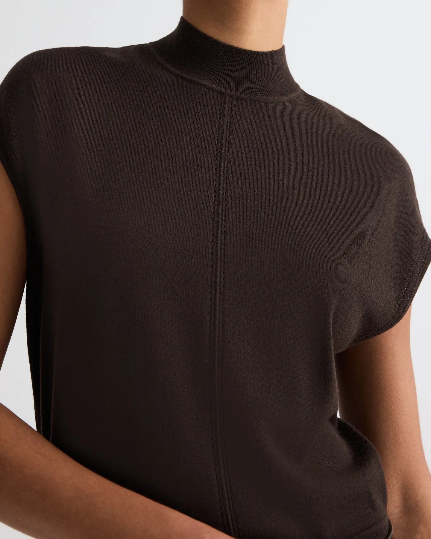 Wren Tank in Merino Wool sold by TWP CLOTHING product image thumbnail 2