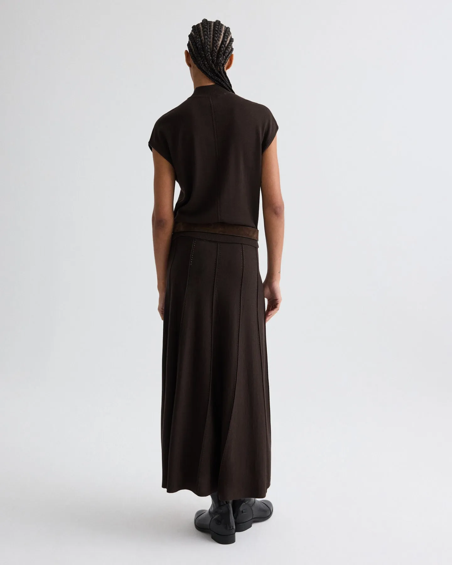 Wren Tank in Merino Wool sold by TWP CLOTHING product image thumbnail 5