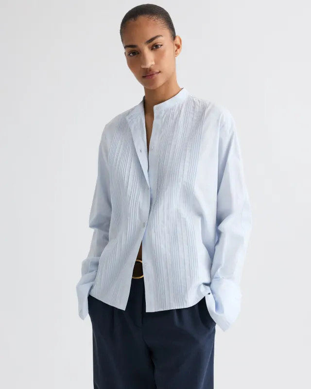 Painter Shirt in Compact Poplin sold by TWP CLOTHING