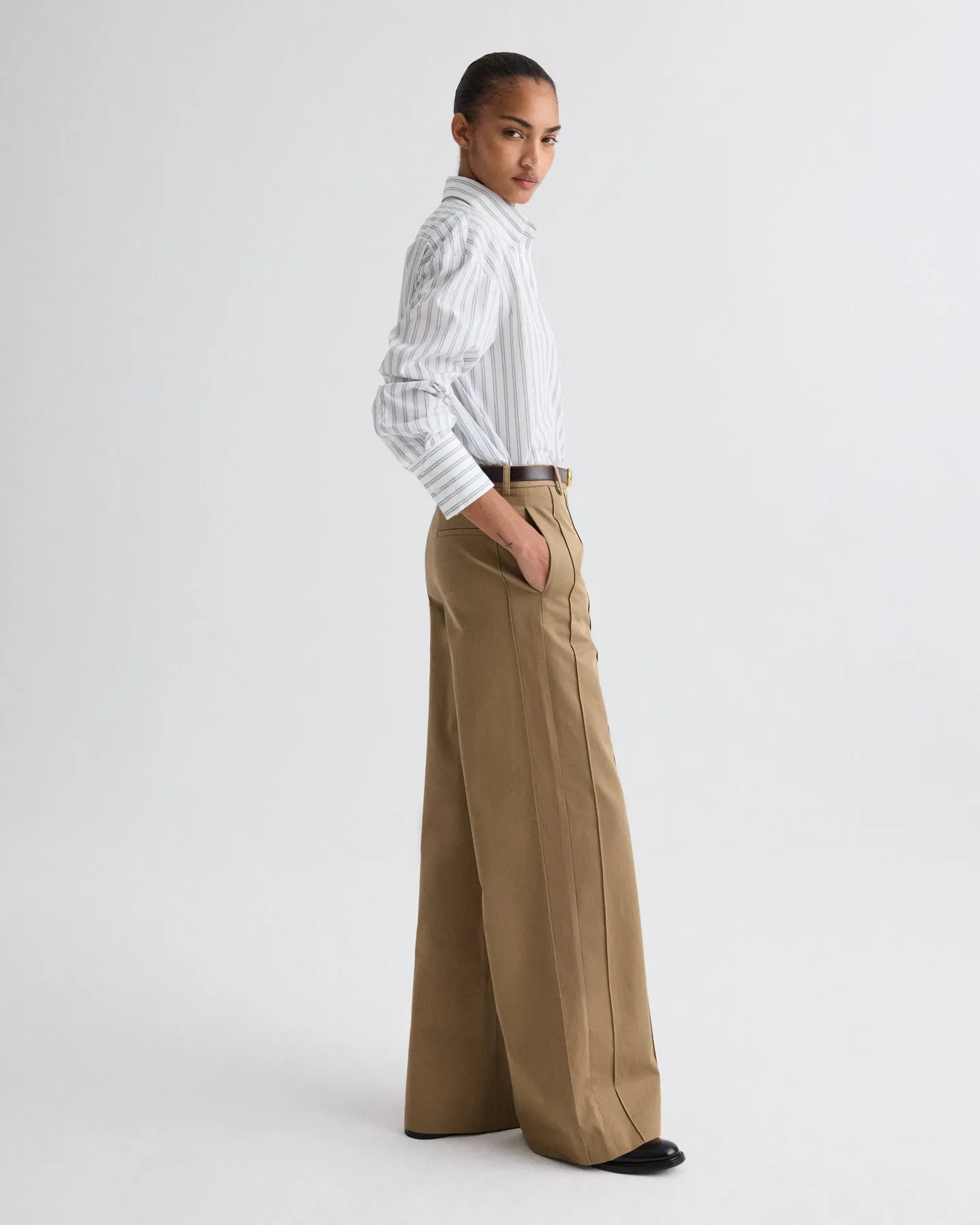 Bond St. Pant in Trench Chino Twill sold by TWP CLOTHING product image thumbnail 4