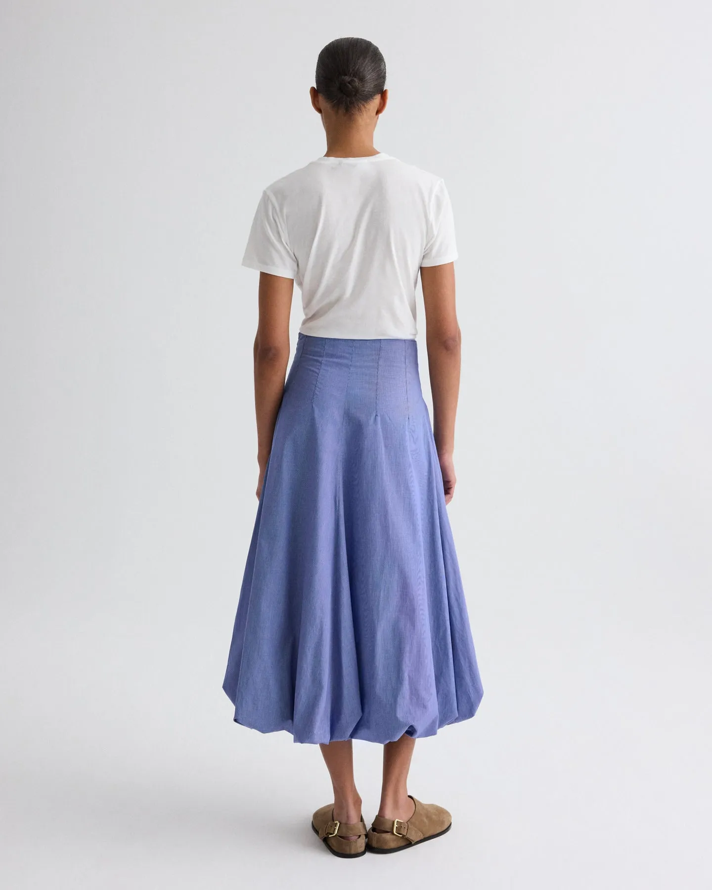 Full intentions Skirt in Micro Check sold by TWP CLOTHING product image thumbnail 5