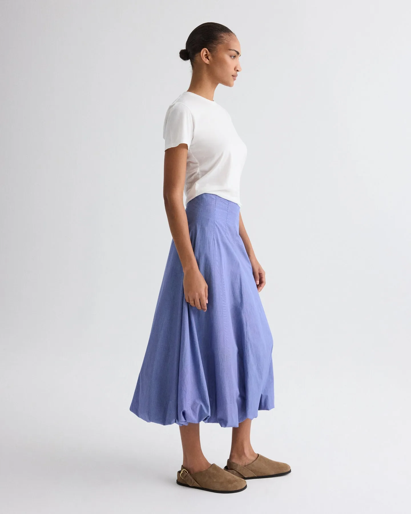 Full intentions Skirt in Micro Check sold by TWP CLOTHING product image thumbnail 3
