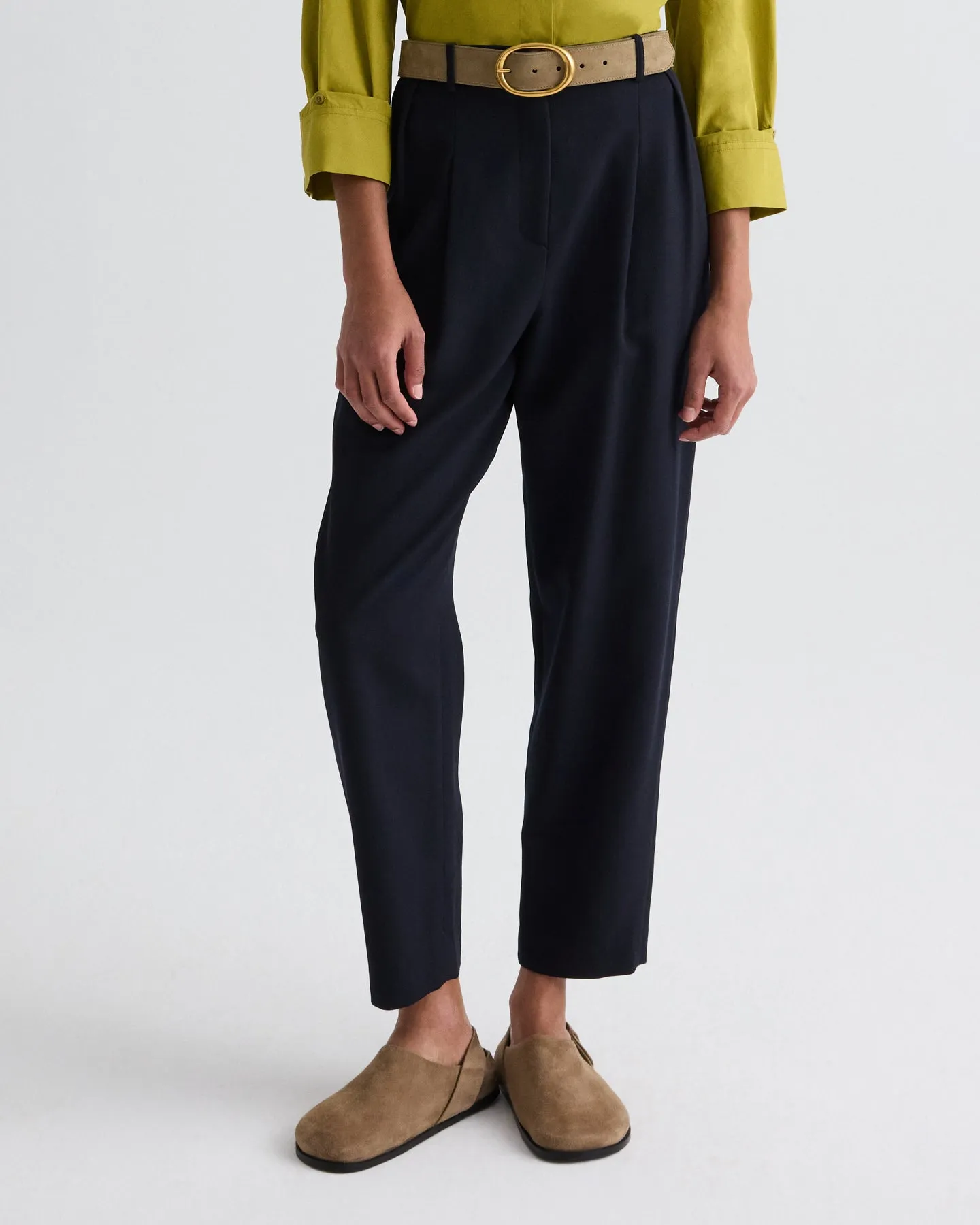 Cornelia St. Pant in Cavalry Twill Suiting sold by TWP CLOTHING