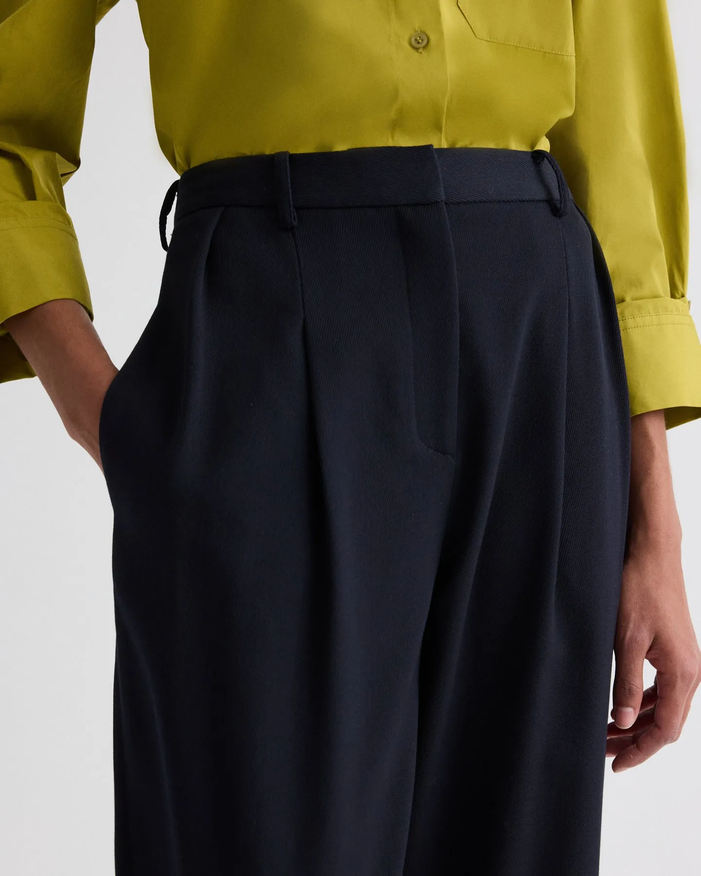 Cornelia St. Pant in Cavalry Twill Suiting sold by TWP CLOTHING product image thumbnail 3